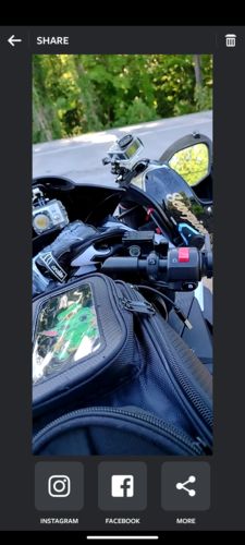 Customer photo review of Scorpion EXO-R420 Camera Mount