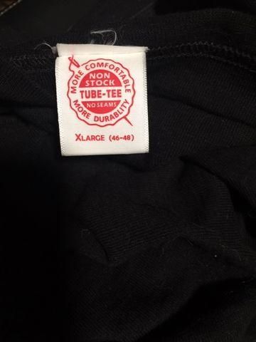 Customer photo review of Heavyweight Cotton Gusset Tubular T-Shirt - Green