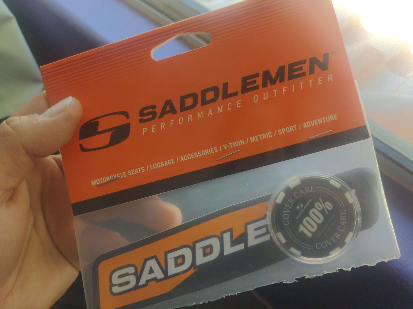 Customer photo review of SADDLEMEN SEAT INSURANCE TOKEN