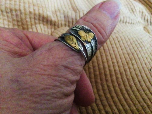 Customer photo review of La Feuille - 925 Sterling Zilver