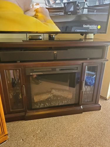 Customer photo review of Dimplex 23" Multi-Fire XHD Plug-in Electric Firebox - Logs