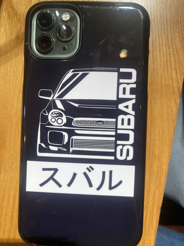 Customer photo review of Subaru Gen 6 Phone Case