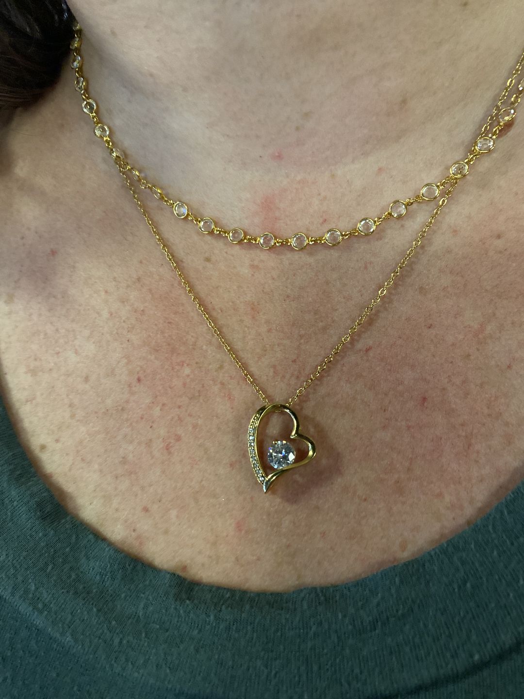 Customer photo review of To My Amazing Mom - Forever Love Necklace