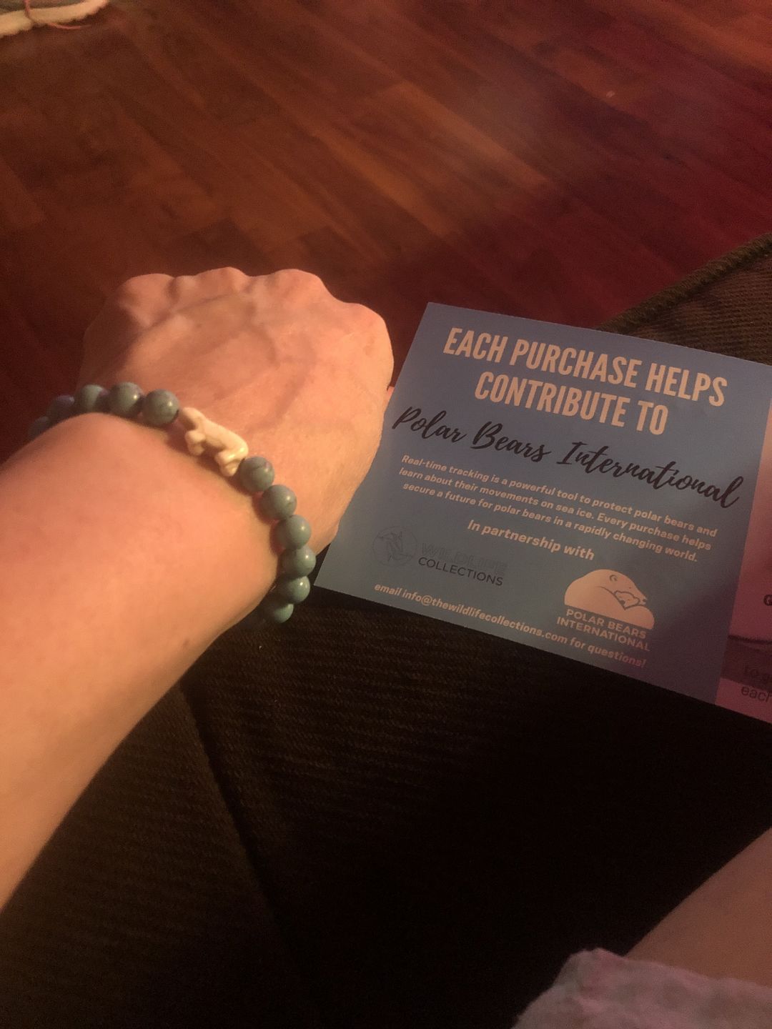 Customer photo review of The Venture Bracelet