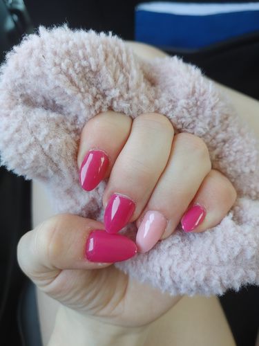 Customer photo review of Life of A Rose Poly Nail Gel Extension Kit