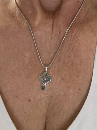 Customer photo review of Celtic Cross™ Pendant