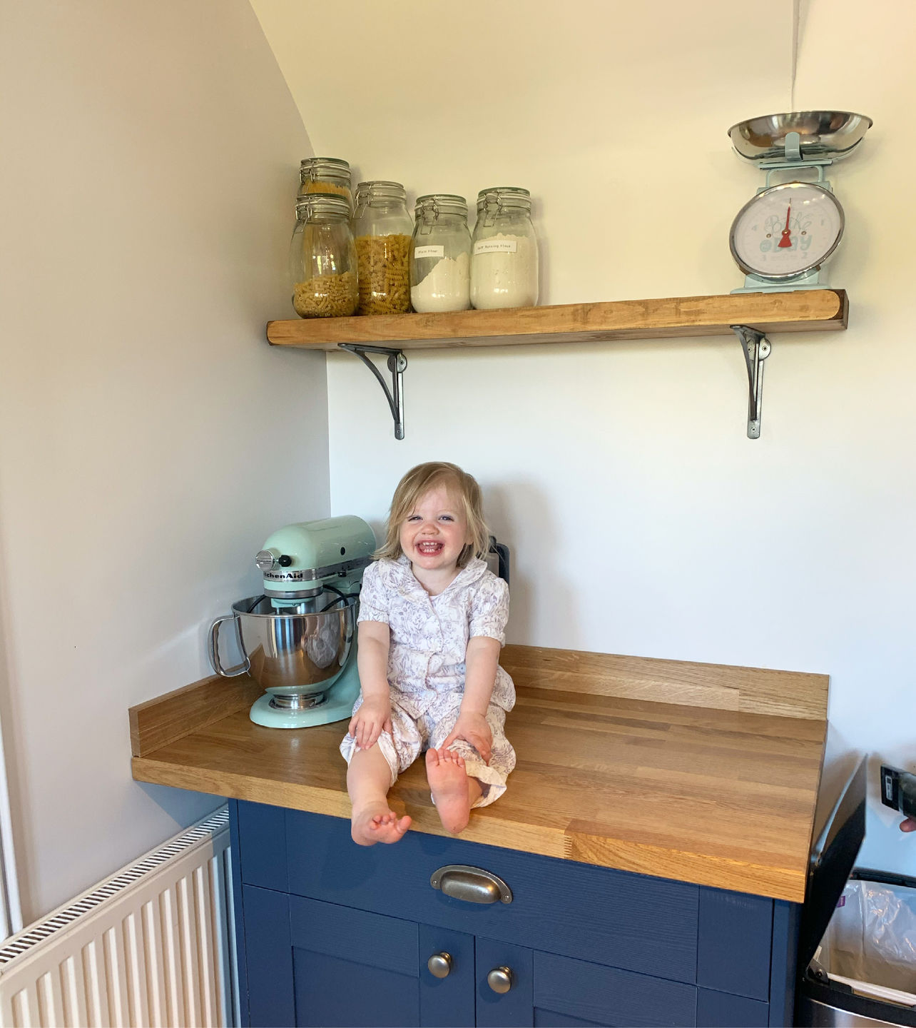 Customer photo review of 8 Inch Ironbridge Cast Iron Shelf Bracket