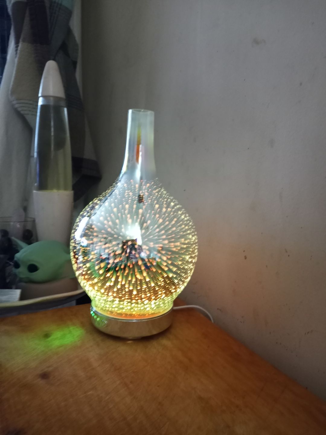 Customer photo review of Oil Aroma Diffuser 3D Glass