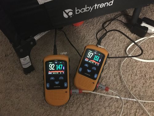 Customer photo review of Battery | Handheld Pulse Oximeter PC-66H