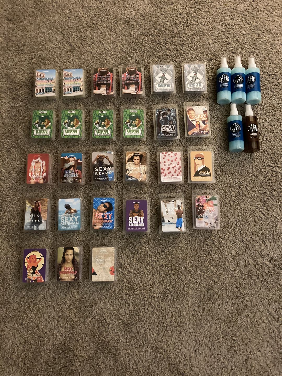 Customer photo review of Sexy Surfer Wax Melts
