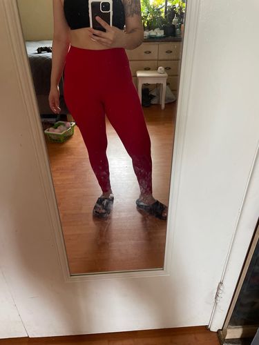 Customer photo review of Zest Premium Seamless Leggings