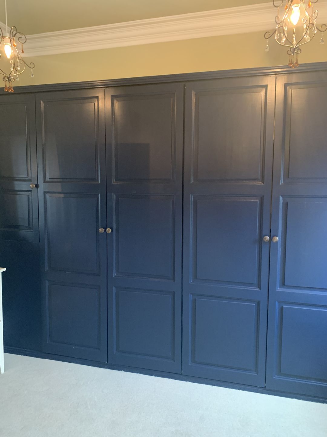 Customer photo review of Classic Aged Bronze Cupboard Handles