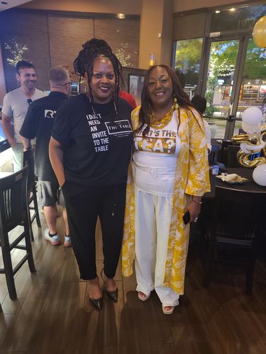 Customer photo review of I AM The Table Limited Edition Tee (Front Print)