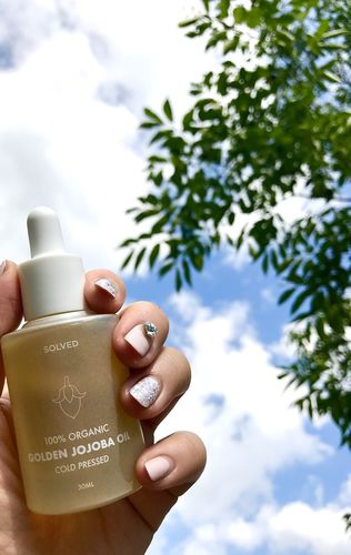 Customer photo review of 100% Jojoba Oil | Organic/ Cold Pressed