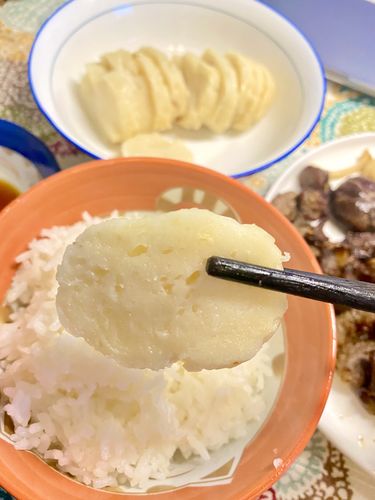 Customer photo review of 「独家新品」Handmade Fish Loaf 温州手工鱼饼-2只装含蘸料 (1包/Pack)