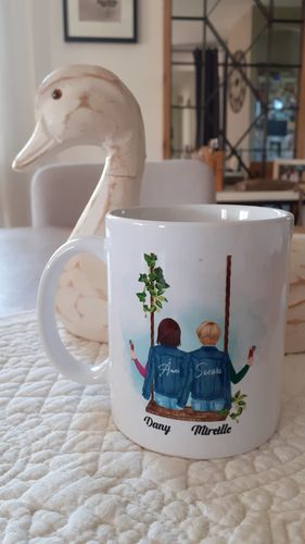Customer photo review of Mug Personnalisé - La Véritable Amitié