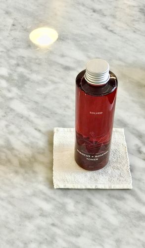 Customer photo review of Coconut Water | Hibiscus+Rosehip Toner