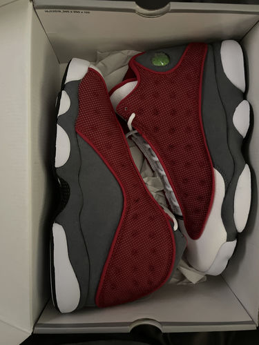 Customer photo review of Air Jordan 13 Retro 'Red Flint