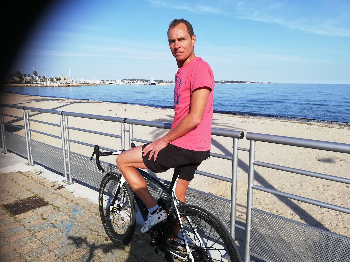 Customer photo review of Maillot de cyclisme Bleu - Liberty+