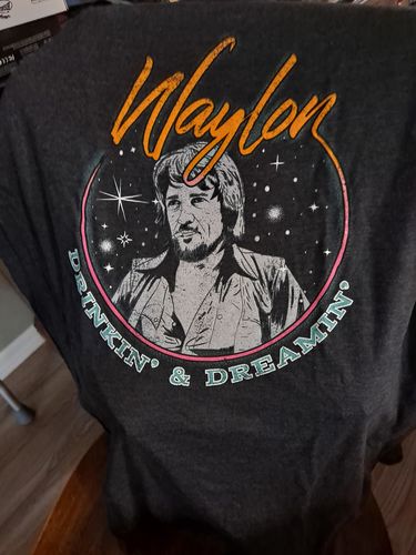 Customer photo review of Waylon Jennings Subscription Tee Shirt Box  5.00% Off Auto renew