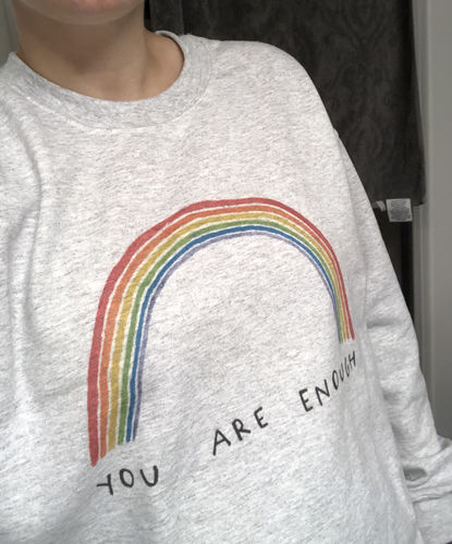 Customer photo review of Mystery Sweatshirt