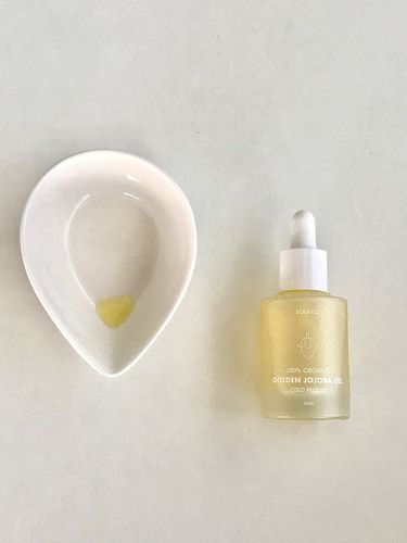Customer photo review of 100% Jojoba Oil | Organic/ Cold Pressed
