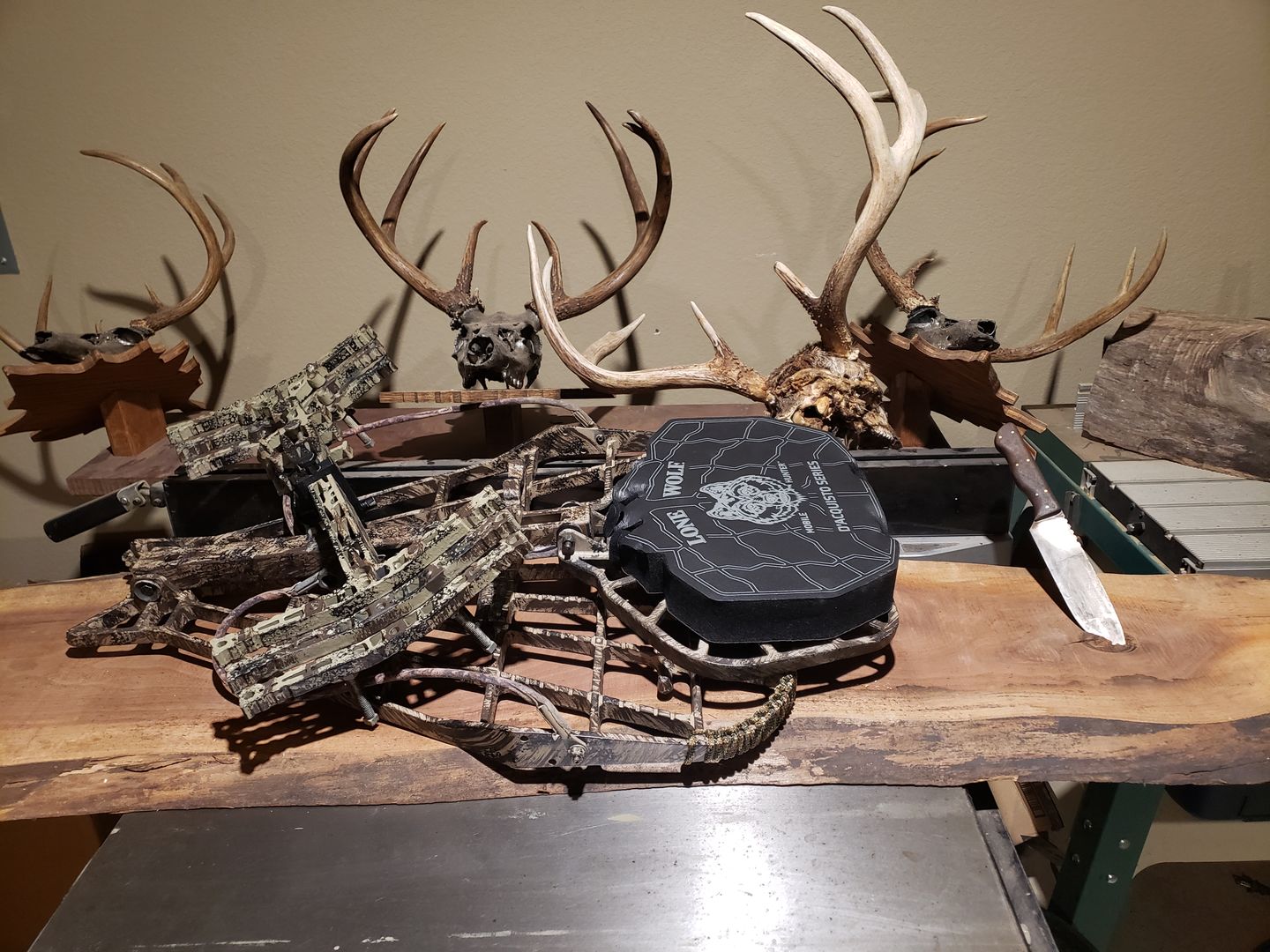 Customer photo review of Lone Wolf Seat Cushion