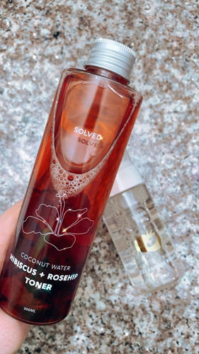 Customer photo review of Coconut Water | Hibiscus+Rosehip Toner