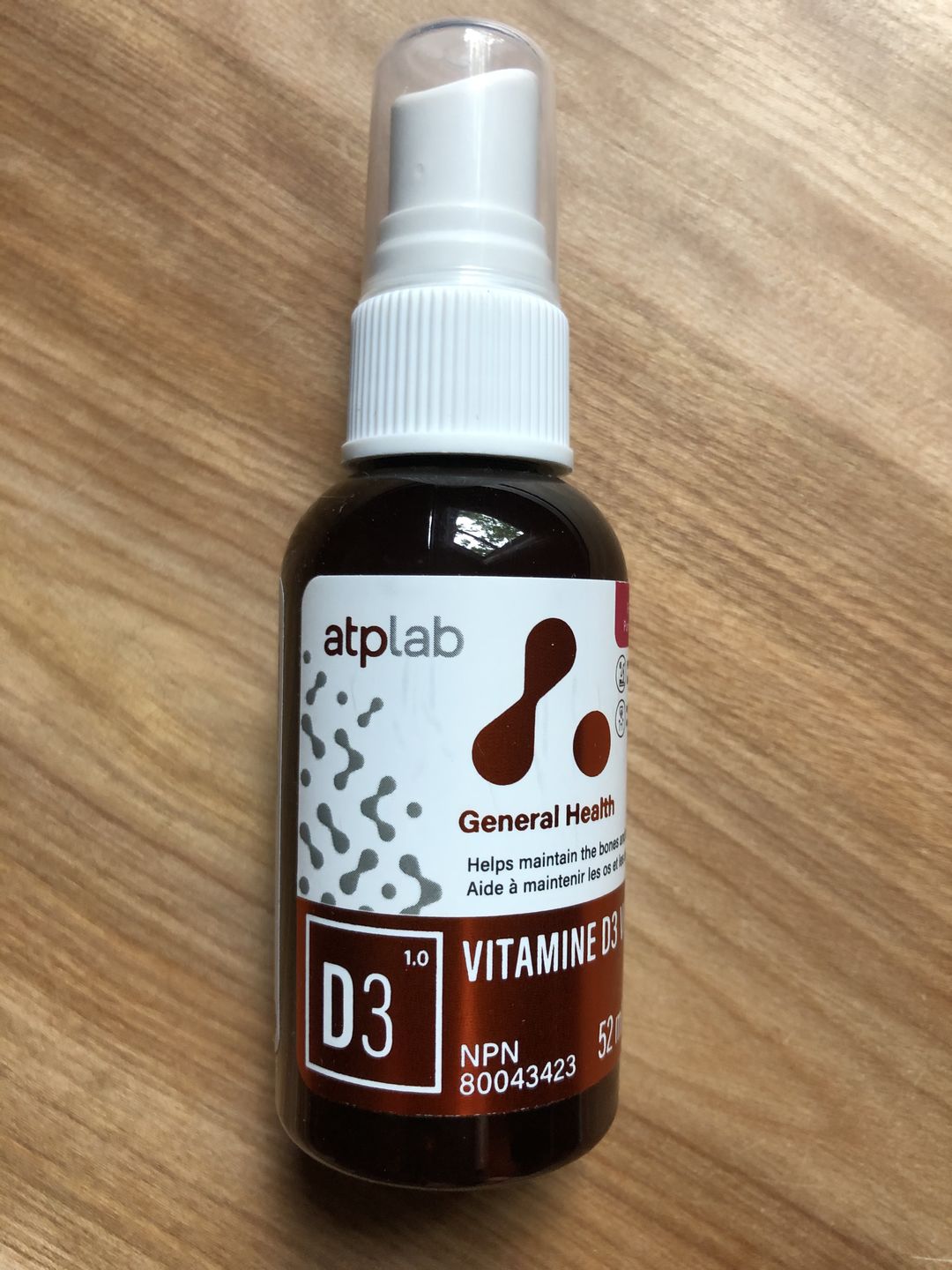 Customer photo review of ATP Lab - Vitamine D3 (vaporisateur) Fruit punch 52ml