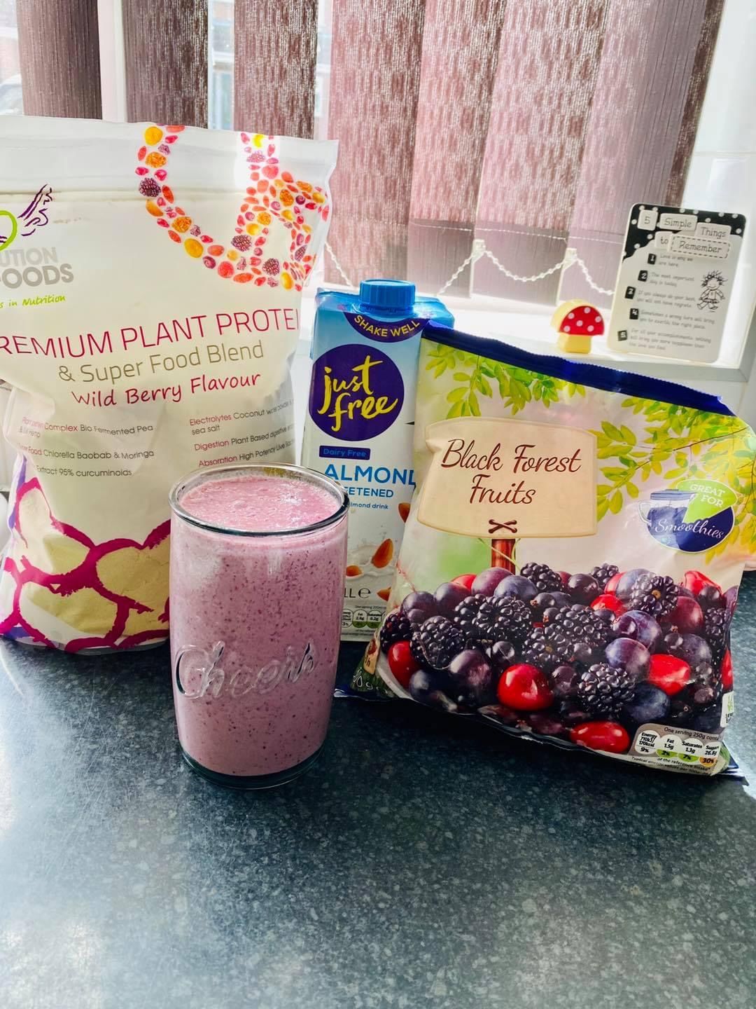 Customer photo review of Premium Blend Vegan Protein Powder | Gluten Free | Dairy Free | Soy Free