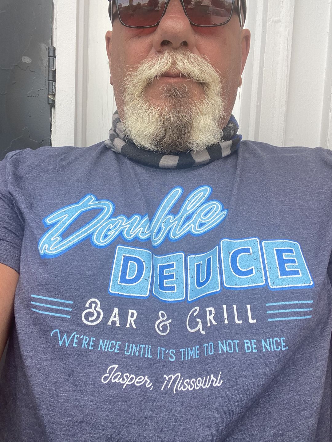Customer photo review of Double Deuce Men's/Unisex Super Soft Tee