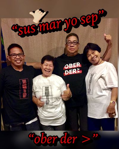Customer photo review of Filipino T-Shirt Susmaryosep! Pinoy Funny Print