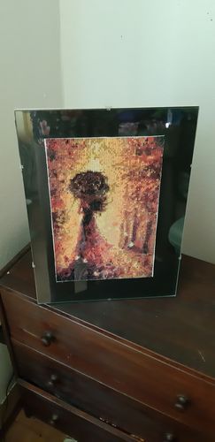 Customer photo review of Diamond Painting - Spaziergang im Wald