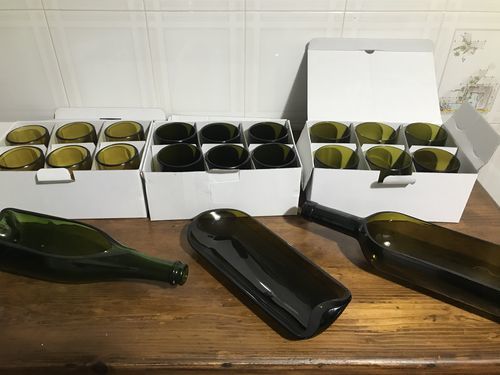 Customer photo review of Vassoio "Barbera" Con Collo Vetro Riciclato | Amarzo