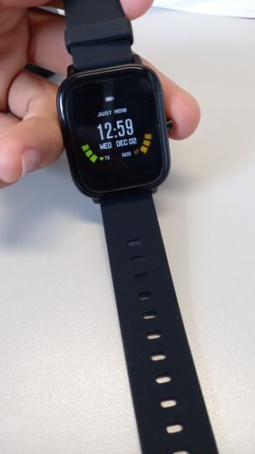 Customer photo review of Blood Pressure Watch "Pro"™
