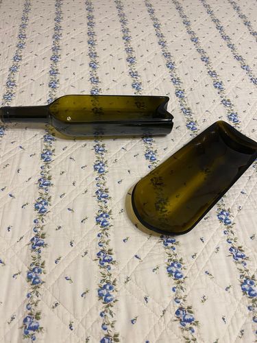 Customer photo review of Vassoio "Barbera" Con Collo Vetro Riciclato | Amarzo