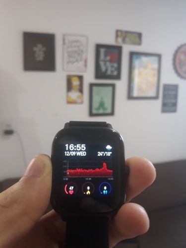 Customer photo review of Blood Pressure Watch "Pro"™