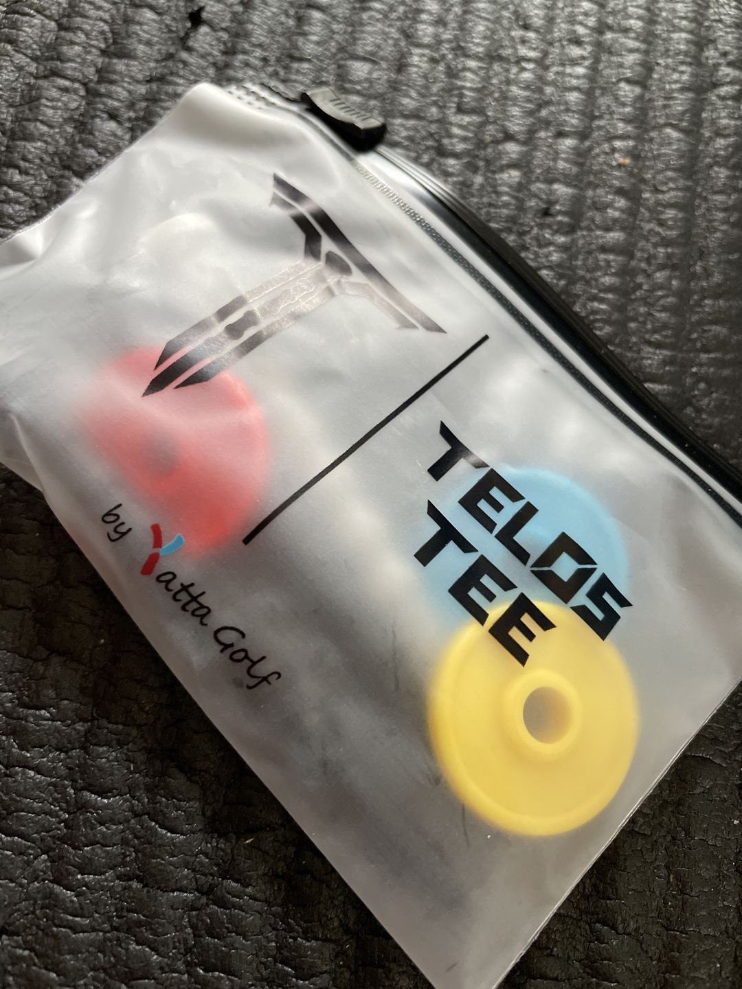 Customer photo review of Telos Premium Golf Tees