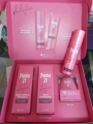 Customer photo review of Plantur 21 #longhair Booster Set