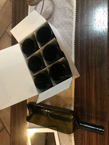 Customer photo review of Vassoio "Barbera" Con Collo Vetro Riciclato | Amarzo