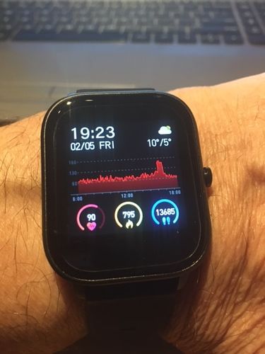 Customer photo review of Blood Pressure Watch "Pro"™