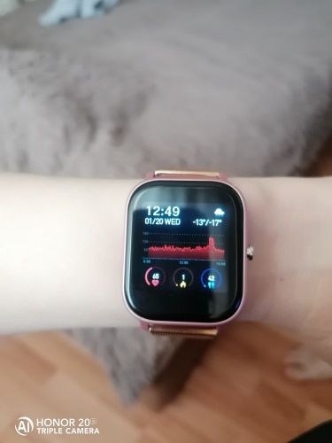 Customer photo review of Blood Pressure Watch "Pro"™