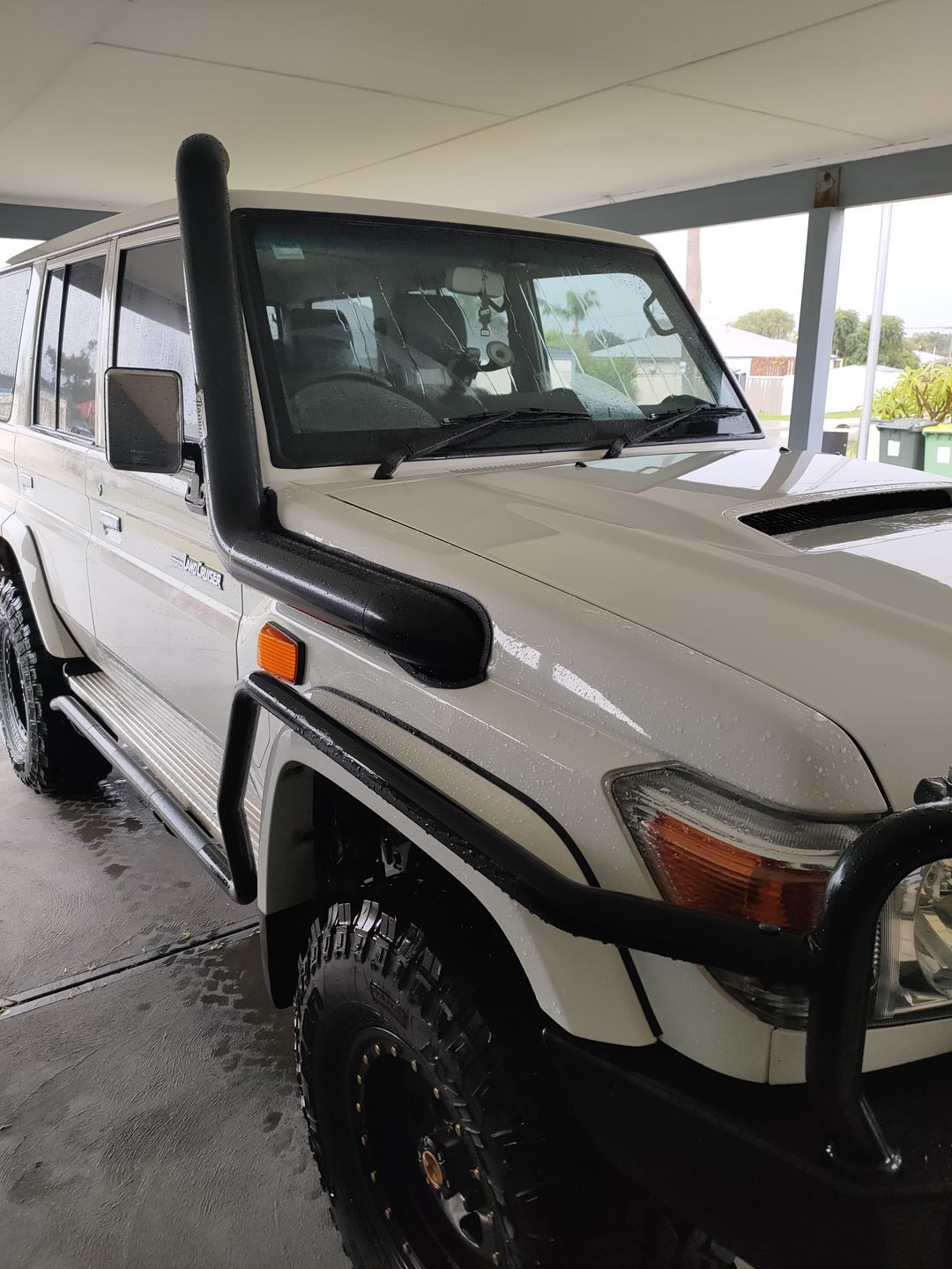Customer photo review of 79 Series Landcruiser Snorkel