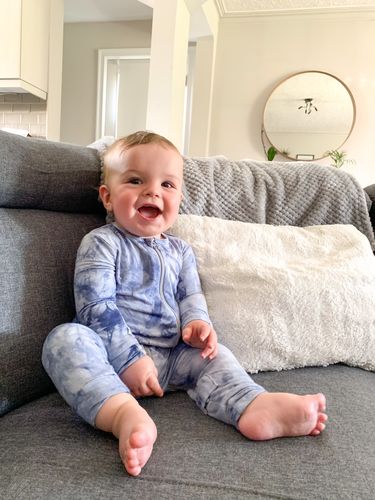 Customer photo review of Ocean Surf Bamboo Baby Sleeper