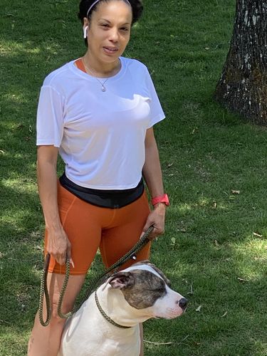 Customer photo review of Lux High Waist Workout Set