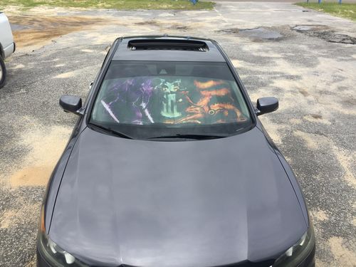 Customer photo review of Naruto Vs Sasuke Car Windshield Sun Shade Custom The Final Battle