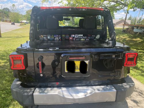 Customer photo review of JK to JL Conversion Tail Lights - Black for 07-18 JEEP WRANGLER JK/ JKU