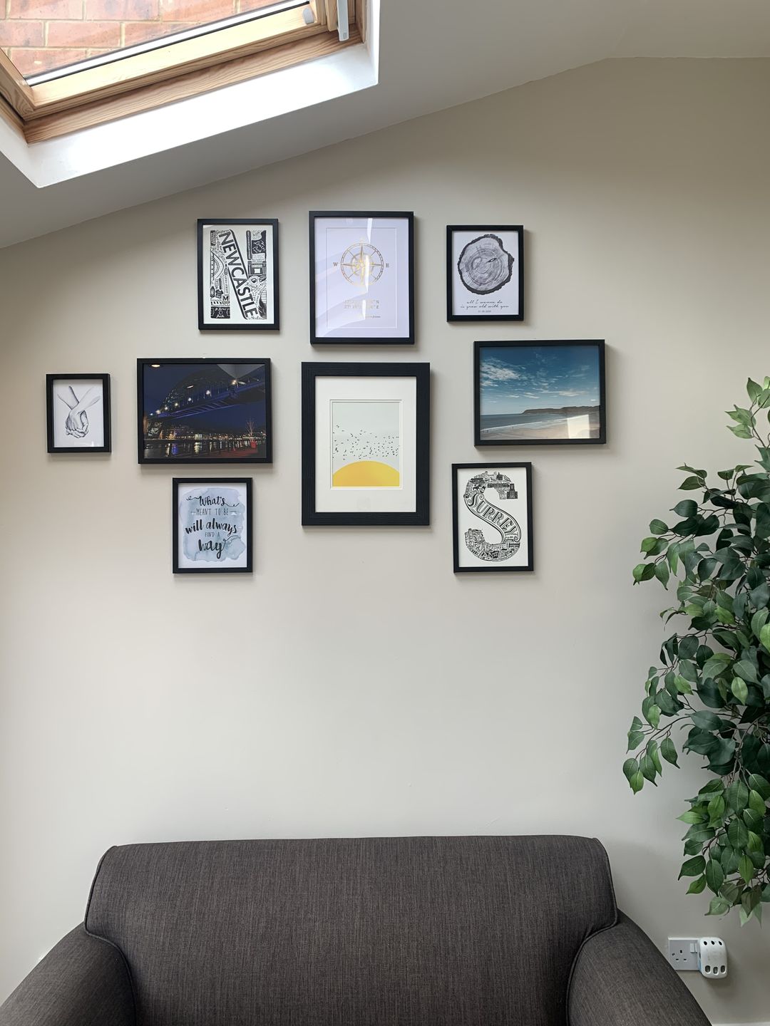 Customer photo review of Newcastle Print