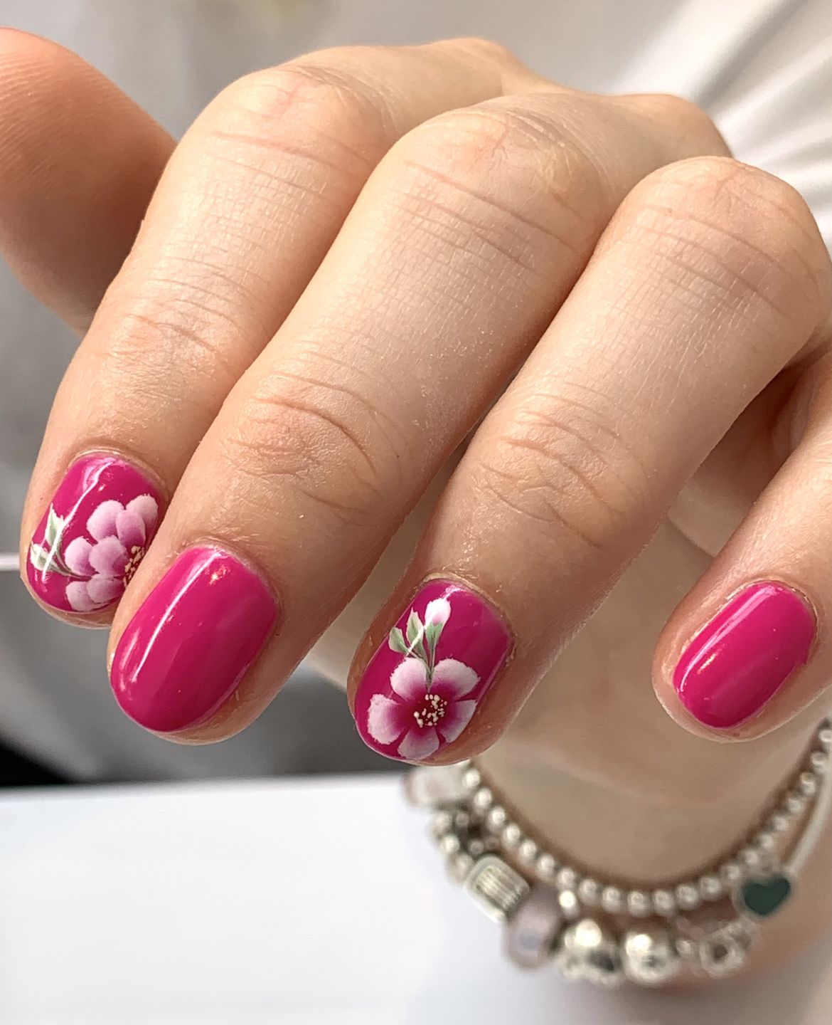 Customer photo review of Semilac Top Coat No Wipe UV Gel Polish 7 ml