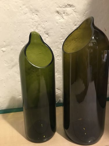 Customer photo review of Brocca "Barbera" Vetro Riciclato | Amarzo